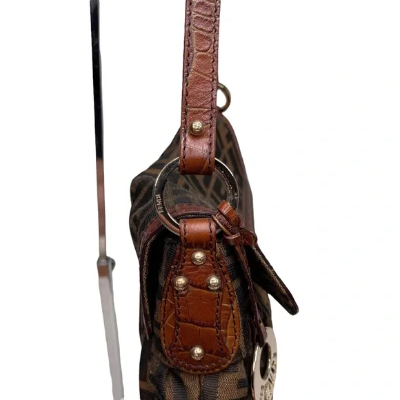 Fendi Zucca Small Chef Shoulder Bag - Picture 14 of 17